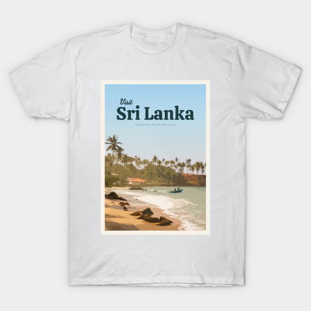 Visit Sri Lanka T-Shirt by Mercury Club